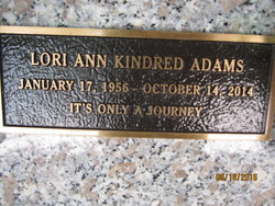 Lori Ann <I>Kindred</I> Adams 