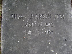 Susan <I>Jackson</I> Irby 