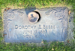 Dorothy Doll “Dollie” <I>Edge</I> Beebe 