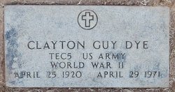 Clayton Guy Dye 