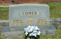 Annis Teary <I>Reaves</I> Comer 