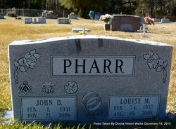John D Pharr 