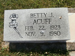 Betty Jane <I>Carlson</I> Acuff 