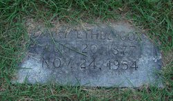 Mary Ethel <I>Grounds</I> Cox 