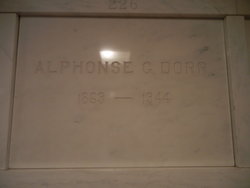 Alphonse George “Alfred” Dorr 