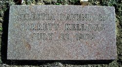 Celestia Edith <I>Deavenport</I> Barrett Kellogg 