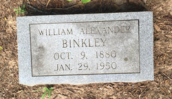 William Alexander Binkley 