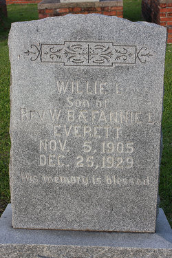 William Lacey “Willie” Everett 