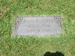 Julia <I>Ratledge</I> Jones 