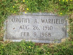 Dorothy Augusta <I>Annadale</I> Warfield 