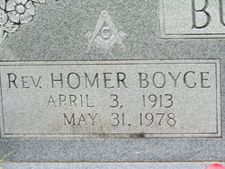 Rev Homer Boyce Burr 