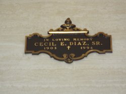 Cecil Edward Diaz Sr.