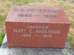 Mary Christine <I>Peterson</I> Anderson 