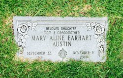 Mary Aline “Babe” <I>Earhart</I> Austin 