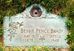 Bessie Inez <I>Pence</I> Brady 