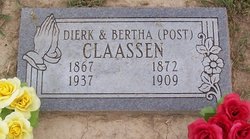 Bertha <I>Post</I> Claassen 
