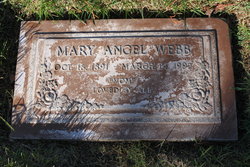 Mary Angel <I>Whipple</I> Webb 