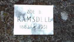 Zoe <I>Brown</I> Ramsdell 