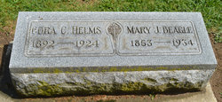 Mary J. <I>Getz</I> Helms Beagle 