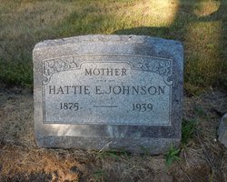 Harriet M “Hattie” <I>Wilson</I> Johnson 