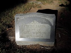 Phebe P. <I>Smith</I> Wilson 