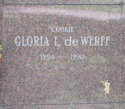 Gloria Lynn “Cookie” <I>Lewinski</I> De Werff 