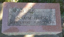 Anna M. Hansen 