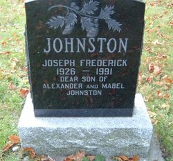 Joseph Frederick Johnston 