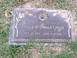 Lucille <I>McDonald</I> Lanier 