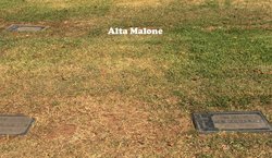 Alta Mae <I>Pope</I> Malone 
