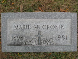 Marie Margaret <I>McCarty</I> Cronin 