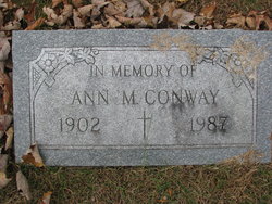 Anna M Conway 