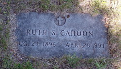 Ruth Thurston <I>Smothers</I> Cahoon 