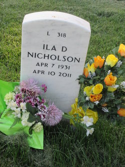 Ila Delores <I>Nicholson</I> Nicholson 
