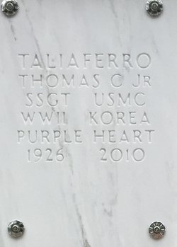 Sgt Thomas Carson Taliaferro Jr.