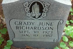 Grady June Richardson 