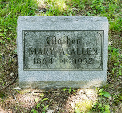 Mary A <I>Allen</I> Vandecar 
