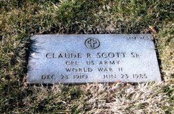 Claude R Scott SR.