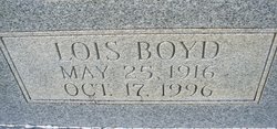 Lois <I>Boyd</I> Faulkner 