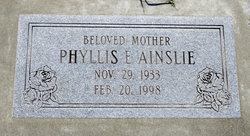 Phyllis Evelyn <I>Peine</I> Ainslie 