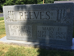 Mary Ellen “Aunt Sister” <I>Nolan</I> Reeves 