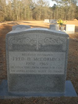 Fred D McCormick 