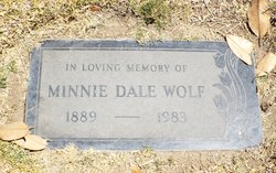 Minnie Dale <I>Cooper</I> Wolf 