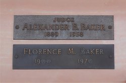 Judge Alexander Benjamin Baker 