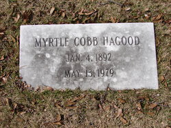 Myrtle <I>Cobb</I> Hagood 