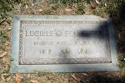 Lucille Ophelia <I>Springer</I> Standefer 
