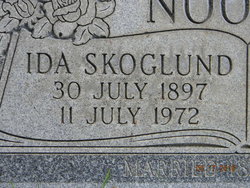 Ida Hilma <I>Skoglund</I> Noorda 