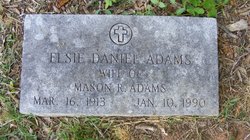 Elsie <I>Daniel</I> Adams 