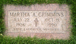 Martha Agnes <I>Liddell</I> Crimmins 