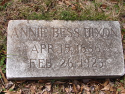 Annie Bess Dixon 